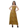 thumbnail image 1 of Moomaya Tenues d'Été en Rayonne Imprimée Robes pour Femmes Tenue Décontractée Vêtements pour Dames, 1 of 4