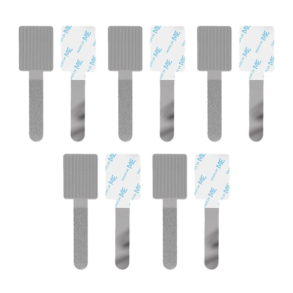 ziyahi 10-Pack Cable Adhesive Charging Holders, Cable Management. Use, Secure Ideal For Organizing Cables In Bedrooms, And Gray 【1. Packaging】