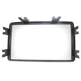 thumbnail image 2 of 2X 2 Din Fascia for Panda 2003- 2012 Radio Stereo Panel Dash Mount Installation Trim Kit Frame Plate Bezel,2 x car modification face frame 2 x Mounting Accessories,black, 2 of 5