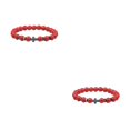 thumbnail image 1 of Redempat Fashionable And Comfortable To Wear Unisex Beaded Bracelets For Everyday Chic Korean pine 2Set, 1 of 6