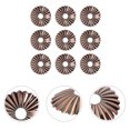 thumbnail image 3 of 10pcs Lamp Cover Case Iron Flower Shaped Light Cover Desktop Wall Lamp Cover, 3 of 8