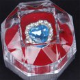 thumbnail image 4 of Ruiboury 20Pcs Clear Boxes Mini Multifunctional Jewelry Box Crystal Ring Earrings Studs Organizer Octagonal Case Wedding Proposal Red, 4 of 8