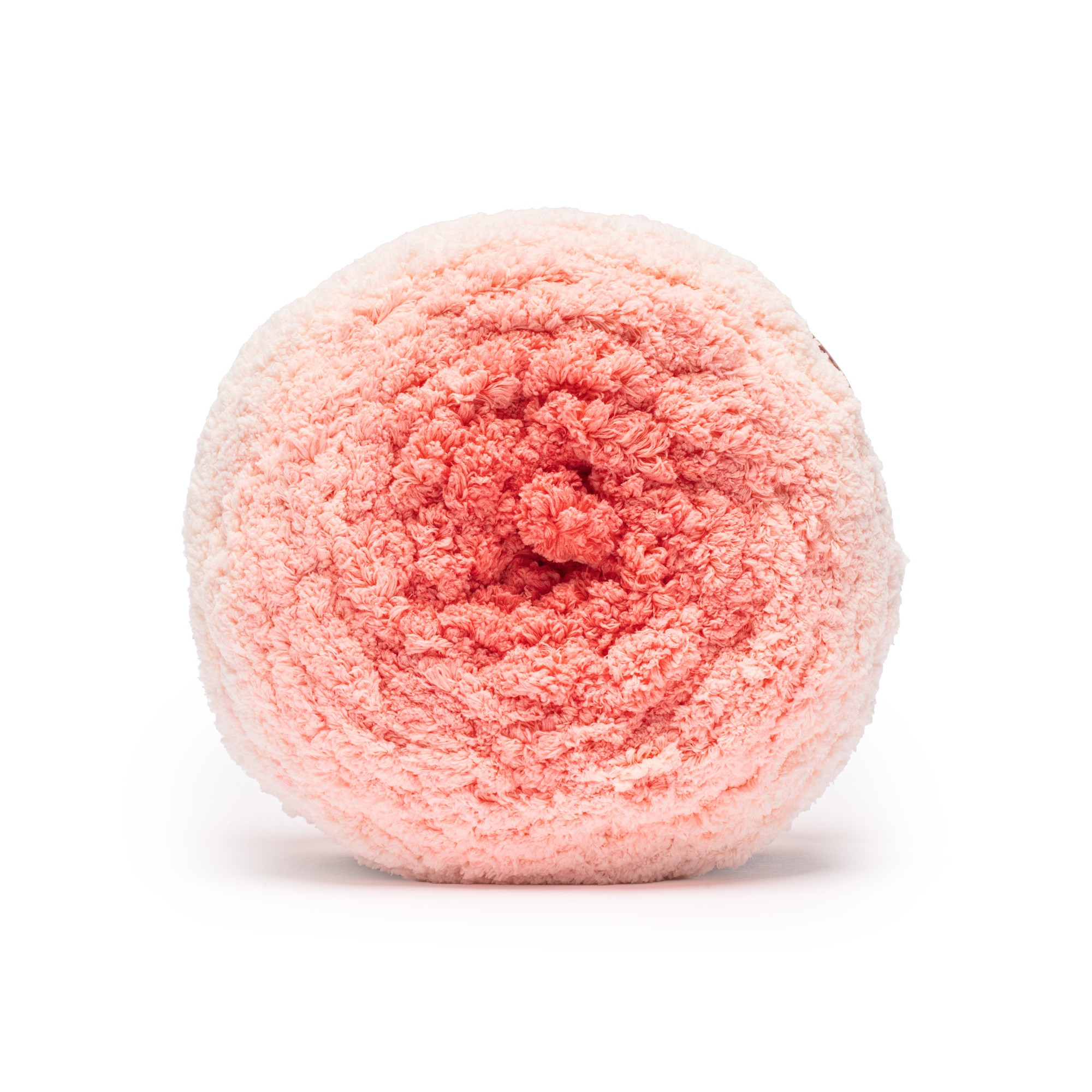 Laine jumbo en polyester Bernat® Blanket Exthick Perfect Phasing™ n° 7, corail, 600 g (21,2 oz), 60 m (65 yards)