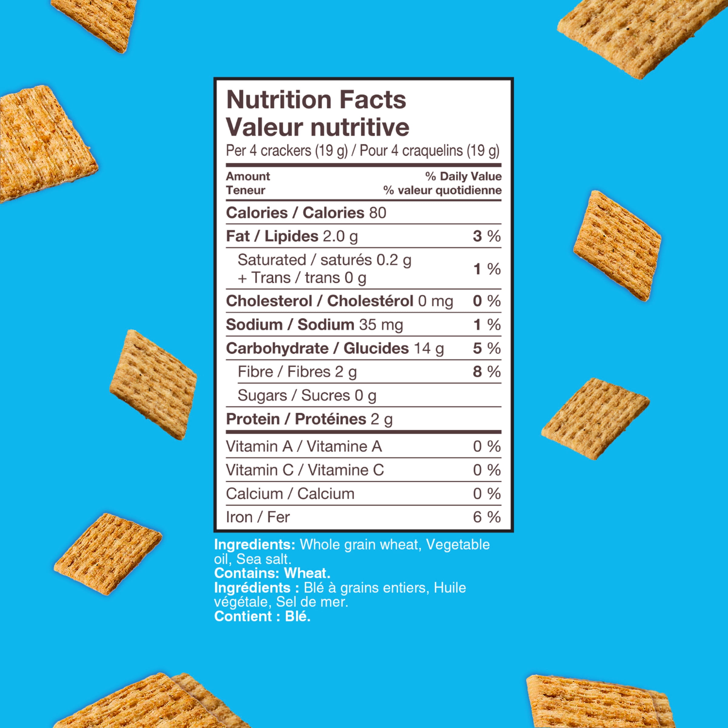 TRISCUIT Faible Teneur en Sodium Craquelins