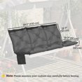 thumbnail image 3 of Outsunny Bench Cushion Water-Repellent, Dark Grey, 3 of 10