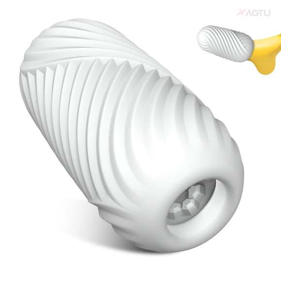 Male Masturbator Cup Soft Silicone Massager for Men Toys Without Vibrations A
