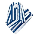 thumbnail image 1 of PMVFHDE Pyjamas pour Filles, Ensemble de Pyjamas Décontractés Imprimés à Boutons, Col à Revers, Manches Longues et Pantalon, Bleu, 5-6 Ans, 1 of 4