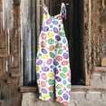 thumbnail image 2 of Casual Jumpsuits for Women Sleeveless Backless Loose Long Playsuits Rompers Summer Polyester, 2 of 6