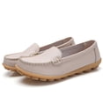 thumbnail image 4 of Dakaela Mocassins pour Femmes à Enfiler, Décontractés, Conduite, Travail, Plats, Bout Rond, Chaussures de Marche, Beige, 8, 4 of 6