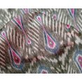 thumbnail image 4 of oneOone Silk Tabby Fabric Big Motif Ikat Print Sewing Fabric BTY 42 Inch Wide, 4 of 4