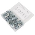 thumbnail image 2 of Nut Assortment Kit, Widely Use Four Claw Nut Rust Prevention Carbon Steel  For Hardware Lighting For Electronic Equipment, 2 of 8
