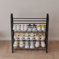 thumbnail image 5 of RKSTN shoe rack Shoe Rack- Shoe Rack Storage Organizer With 4 Tiers Metal Shelves For Bedroom- Closet-Entry- Dorm Room, 5 of 5