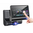 thumbnail image 4 of Dash Camera for Cars Car Vacuums Dash Cam 1080P Fhd Dvr Car Driving Recorder 4.0Inch Ips Screen Dashboard Camera 170° Wide Angle,Gsensor,Parking,Loop Recording Touchable Screen Dash Cam Front, 4 of 9