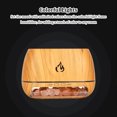 thumbnail image 2 of Becaristey Salt Stone Simulated Flame Aromatherapy Machine Automatic Stop When Water Runs Out Built-in Lack white, 2 of 6
