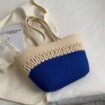 thumbnail image 3 of tredstone Sac en Paille pour Style Sacs à Main à la Mode pour Dames Sacs pour Femmes Bleu, 3 of 6