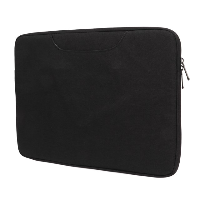 14,1 à 15,4 Pouces Ordinateur Portable Étui à Main, Sac d'Ordinateur Portable Fermeture Éclair en Métal Grande Capacité Protection Ordinateur Portable Étui à Manches