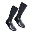 thumbnail image 2 of Siruishop Couvre-Chaussures de Cyclisme Couvre-Chaussures de Vélo Protection Protecteurs Bottillons Réutilisables pour Noir G, 2 of 8