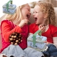thumbnail image 4 of Boovnll Christmas Tin Box Portable Gift Ingenious Packaging Box Children's Snacks Candy, Christmas Decorations, 4 of 6