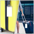 thumbnail image 3 of UPOUART 6pcs Travel Luggage Tag Plastic Suitcase Labels Name Card Holder Identification Family Backpacks, 3 of 8