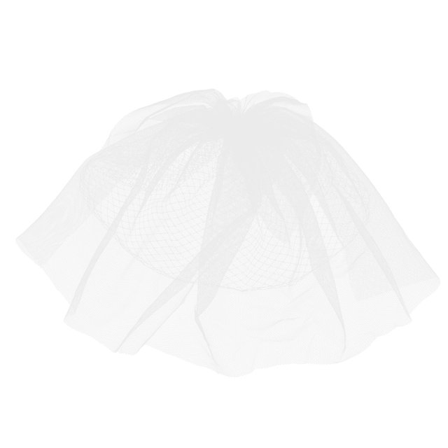 Miangastore 1 Pce Décoration de Mariée Voile de Fleur Accessoire de Robe de Mariée Décoration de Cheveux pour Mariée