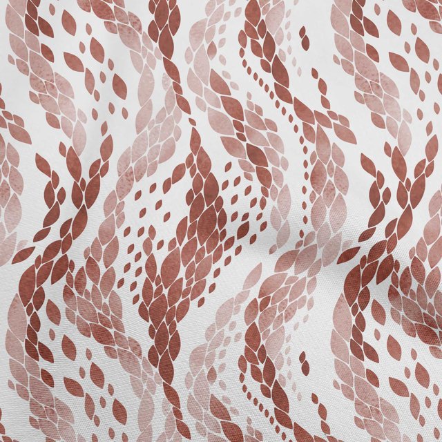 oneOone Cotton Flex Brown Fabric Abstract Sewing Material Print Fabric By The Yard 40 Inch Wide