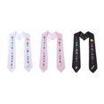 thumbnail image 3 of YAOMOBB Graduation Ribbon Graduation Shoulder Strap Letter Design Celebration Etiquette Party Decor, 3 of 7