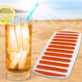 thumbnail image 2 of Long Cylindrical Ice Tray Jelly Ice Molding Plastic, 2 of 3
