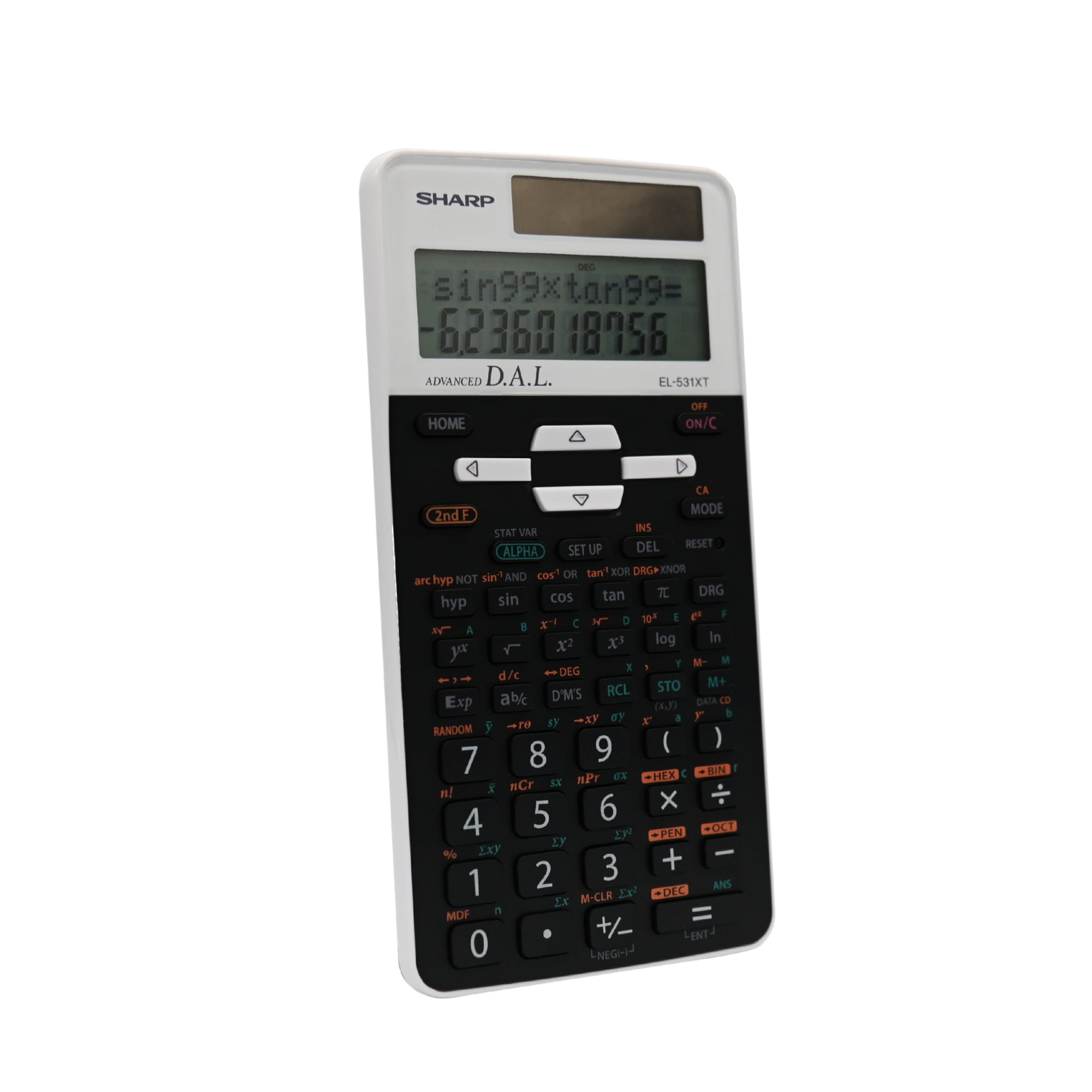 Sharp EL531XTWH Scientific Calculator for High School & College