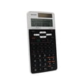 thumbnail image 3 of Calculatrice scientifique Sharp EL531XTWH pour le secondaire et le cégep, 273 fonctions, écran 10 chiffres, saisie D.A.L., 2 modes, statistiques et fonctions mémoire, 3 of 7