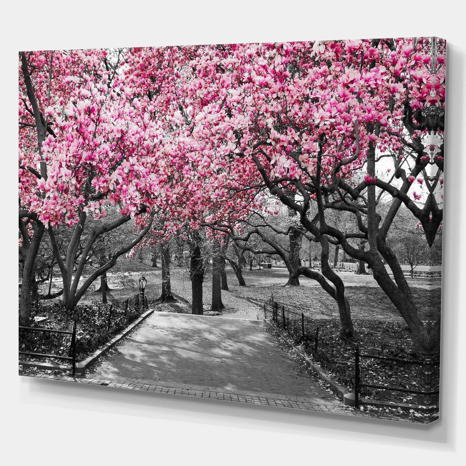 Designart Fleurs de cerisier Art mural sur toile
