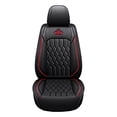 thumbnail image 2 of Maidao Car Seat Covers Full Set for Mazda for Mazda3 2010-Present 5 Seats Compatible Airbag Leather Waterproof Front Rear Cushion Protector Full Set Black, 2 of 6