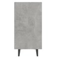 thumbnail image 3 of vidaXL Sideboard Concrete Grey 103.5x35x70 cm Engineered Wood, 3 of 5