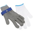 thumbnail image 3 of Greensen Anti‑Cutting Steel Gloves Level 5 Safety Universal Stainless Steel for Hand Protection,Level 5 Safety Stainless Steel Gloves,Level 5 Safety Gloves, 3 of 8