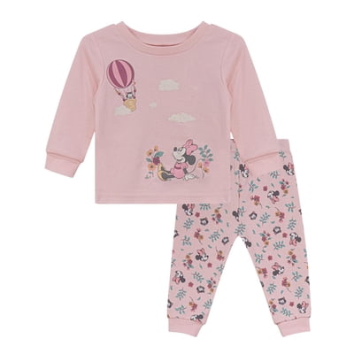 Disney Minnie Mouse 2-piece Baby Girls' Pajamas Set