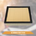 thumbnail image 3 of Unique Bargains Car Engine Air Filter 17801-31130 Replacement for Lexus ES350 2013-2020 for Lexus RX350L 2018-2019, 3 of 7