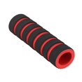 thumbnail image 2 of 1 Paire de Housses en Mousse pour Guidon de Vélo de Course Moto Noir Rouge, 2 of 9