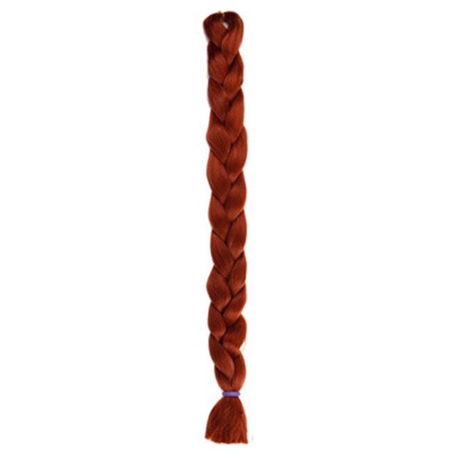 ziyahi 41inch Women Long Braiding Hair Synthetic High Temperature Fiber Pure Color Braid Hair Extensions