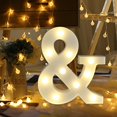 thumbnail image 1 of LED Marquee Letter Lights Decorative Marquee Light Up Letters Lighted Alphabet Signs LED Lights for Birthday Wedding Party Bar Home Decor  A-Z  & Arrow, 1 of 3