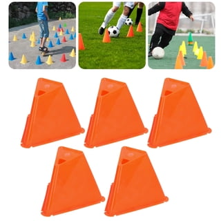 Cônes d'entraînement - SALUTUYA - 5 pièces - Matériau PE durable - Couleurs assorties