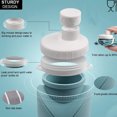 thumbnail image 3 of Collapsible Water Bottles Leakproof Valve Reusable BPA Free Silicone Foldable Water Bottle, 3 of 6