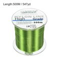 thumbnail image 2 of Uxcell 547Yard 10Lb Fluorocarbon Coated Monofilament Nylon Fishing Line Light Green, 2 of 7