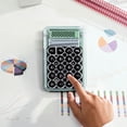 thumbnail image 2 of Mechanical Calculator 8 Digit LCD Display Handheld for Office, 2 of 6