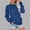 Dark Blue, variant on Womens Long Sleeve Sweatshirts,casual Crewneck Cute Pullover Tops,lightweight Sweatshirts with Pocket