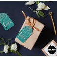 thumbnail image 4 of Inkdotpot Made With Love Text Bottle Tag Real Rose Gold Foil Favor Hang Tags 100 Pcs, 4 of 6