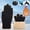 BK, variant on RKSTN Gloves for Women Outdoor Winter Gloves With Fleece Lining Touchscreen Warm Stretched Thick Knitted Gloves Wool Gloves Thermal Gloves Soft Comfortable Gloves