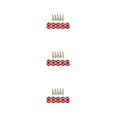 thumbnail image 2 of Thinsony Vis de Joint de Modification de Voiture Résistantes à l'Usure pour des Améliorations de Voiture Durables Vis Rouge 3Set, 2 of 6