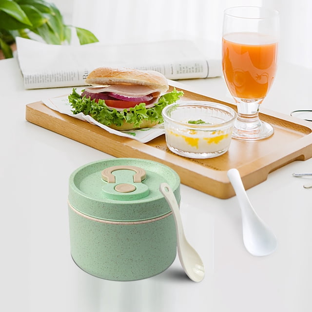Rvkxad Leakproof Bento Lunch Box, Microwave Safe Food Container with Cutlery for Adults Kids, Bento Box, Lunch Container