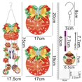 thumbnail image 2 of MYG Diamond Art Painting Wind Chime DIY Kit - 5D Diamond Art Wind Chime Christmas, 2 of 7