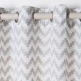 thumbnail image 3 of Safavieh Penda Chevron Grommet Window Panel, 3 of 3