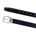 thumbnail image 4 of CTM® Ceinture à Boucle à Pince Réversible en Cuir Mat à Imprimé Croco, 4 of 4